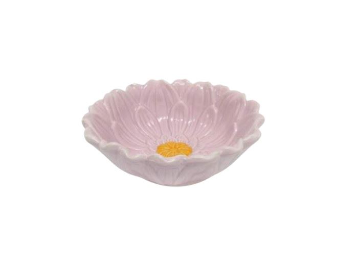 TAÇA FLOR  ROSA CLARO 18X18X6CM