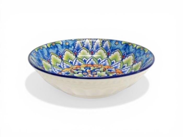 PRATO FUNDO COLORIDO 15X15X4CM