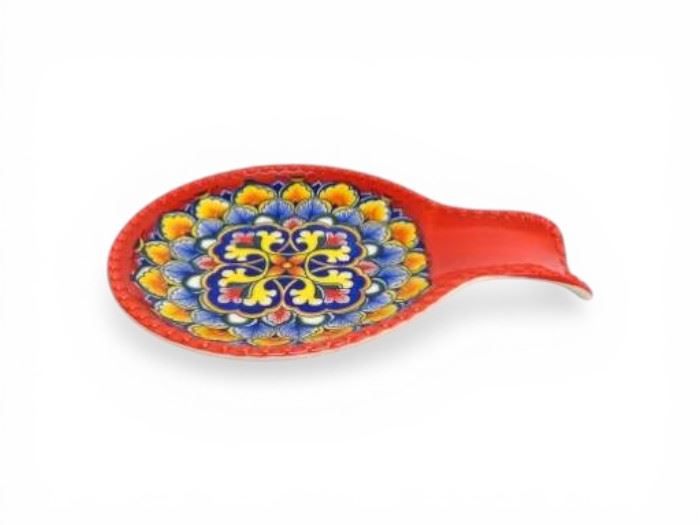 POUSA COLHER COLORIDO 20X14X2CM