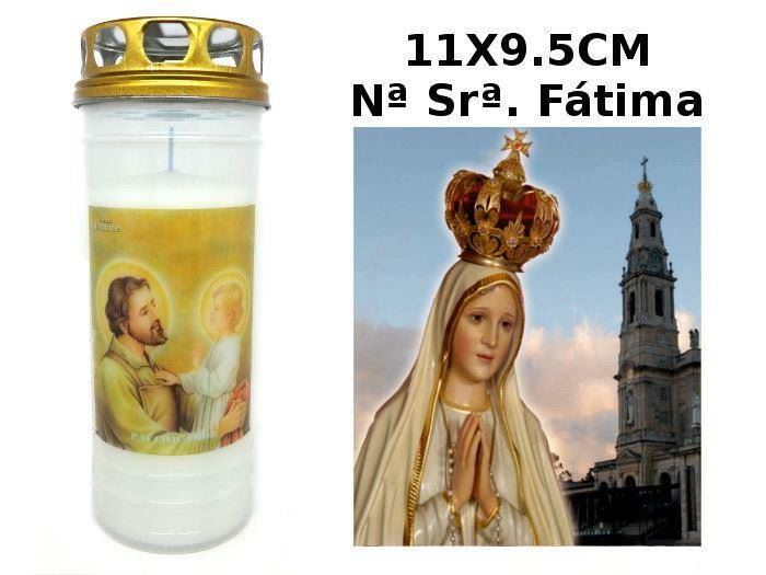 ROLO 16 PAGELAS P/ VELAS GRD 11X9.5CM  SRA FATIMAC/BASILICA