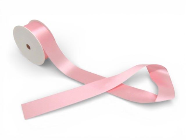 ROLO FITA CETIM FACE DUPLA ROSA 40MMX25M