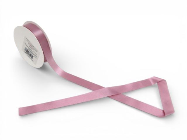 ROLO FITA CETIM 1FACE COR ROSA ANTIGO 20MM X 25M