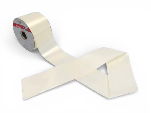 ROLO FITA "PP" CREME MATE 8CM X 100M