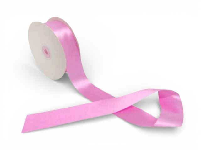 ROLO FITA CETIM DUPLA FACE ROSA 38MM X 50M