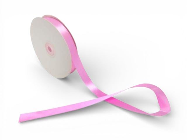 ROLO FITA CETIM DUPLA FACE ROSA 15MM X 50M