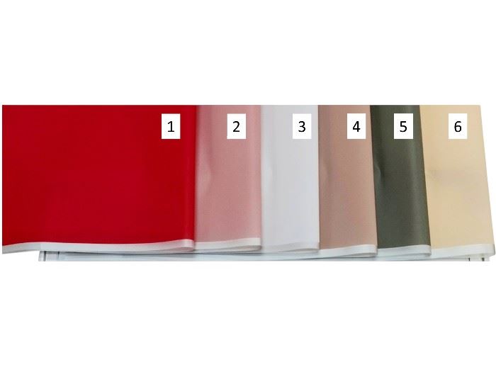 CONJ. 20 FOLHAS PAPEL LISO 56X56CM SORT.