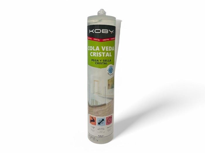 COLA E VEDA INVISIVEL CRISTAL KOBY RETAIL 280 ML