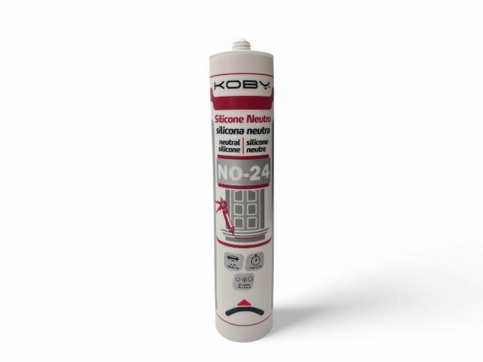SILICONE NEUTRO NO-24 TRANSP. KOBY 300 ML