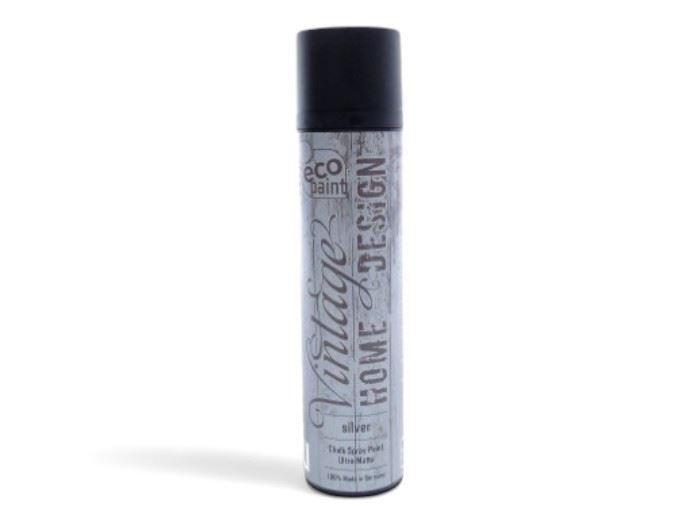 FRASCO TINTA SPRAY 400ML VINTAGE PRATA