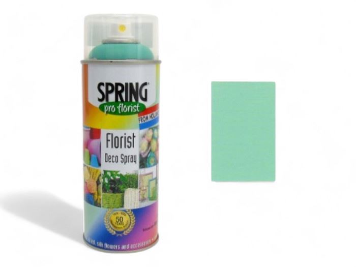 FRASCO SPRING SPRAY TINTA 400ML VERDE AGUA