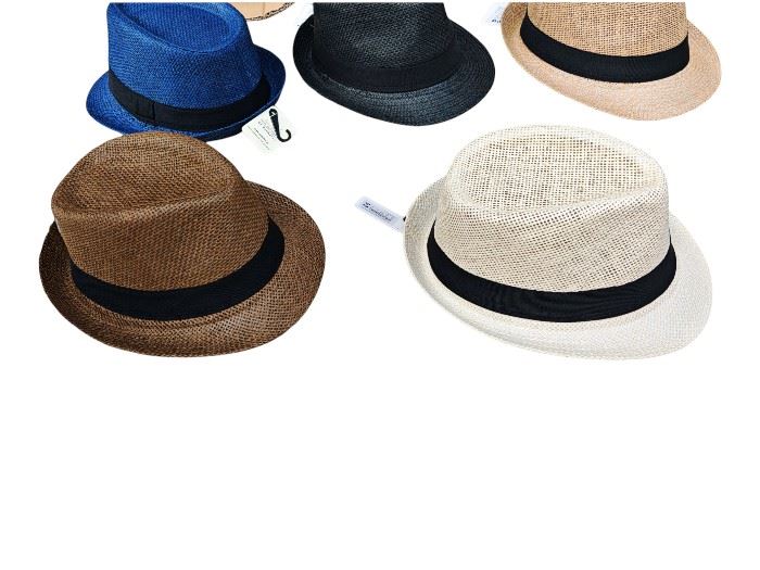 CHAPEU DE HOMEM SORT.  57/58/59CM