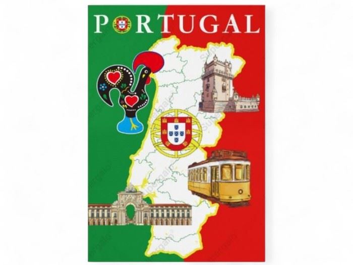 PANO PORTUGAL 60X40CM