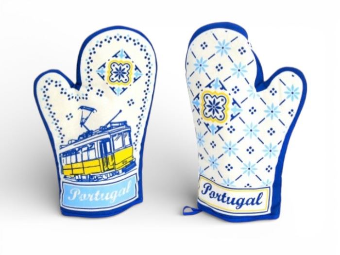 LUVA COR AZULEJOS 30X20CM