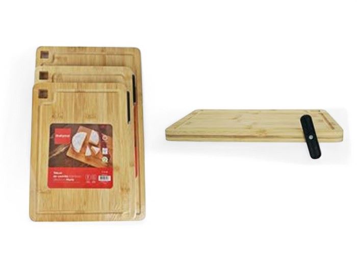 TAB. COZINHA BAMBOO 33X22CM C/ SUP VERTICAL MARIE