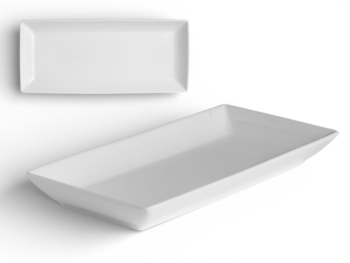 BANDEJA RECT. PORC 15,5x36x3,7cm