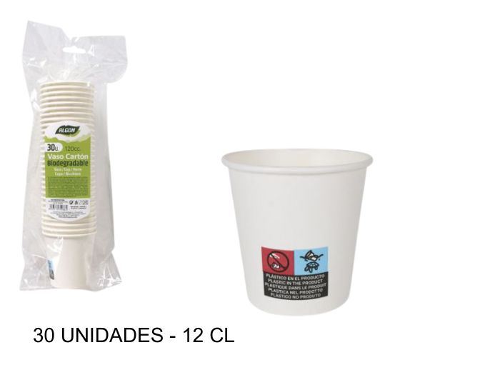 SET30 COPO CARTÃO BRANCO 12CL ALGON