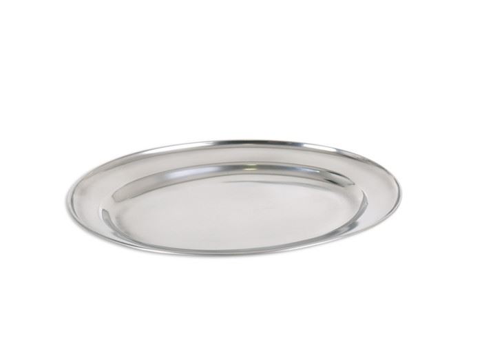 TRAVESSA OVAL AÇO  INOX   30,5CM