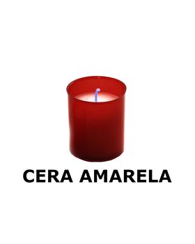 CIRIO Nº1 7.5CM VERMELHO C/ AMARELA