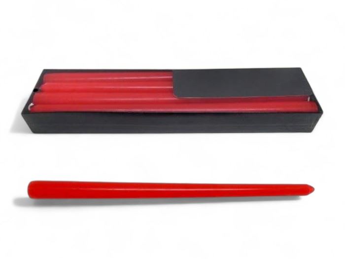 PACK 8 VELAS DIPPINGS VERMELHA 2,2X30CM
