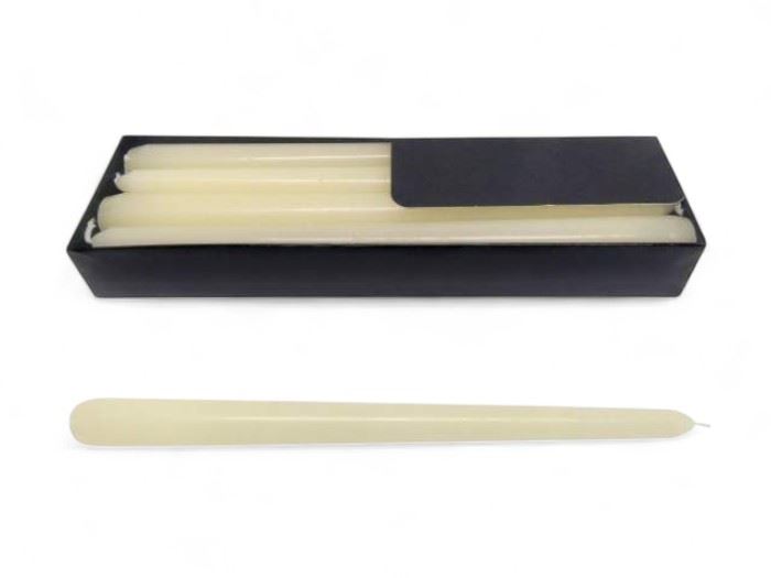 PACK 8 VELAS DIPPINGS CREME 2,2X25CM