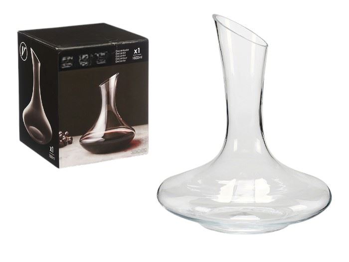DECANTER RECTO 1.8L 19.5X19.5X24CM