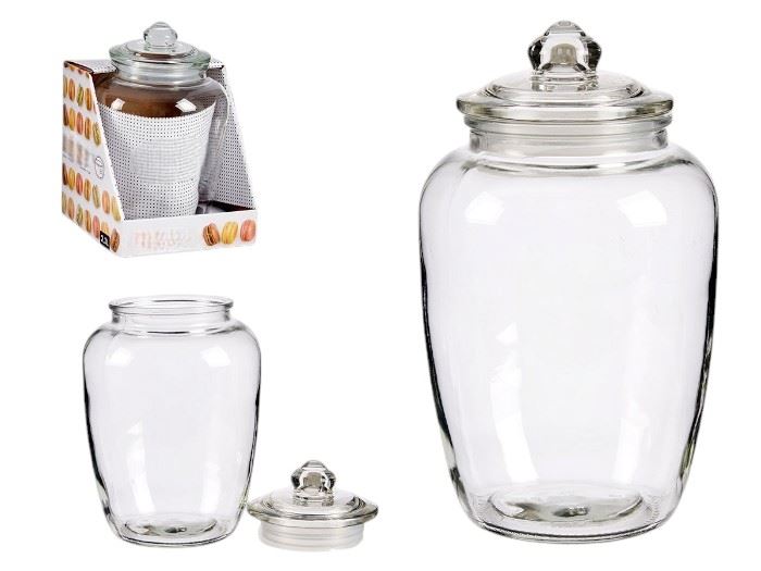 FRASCO VIDRO HERMETICO 2.3L