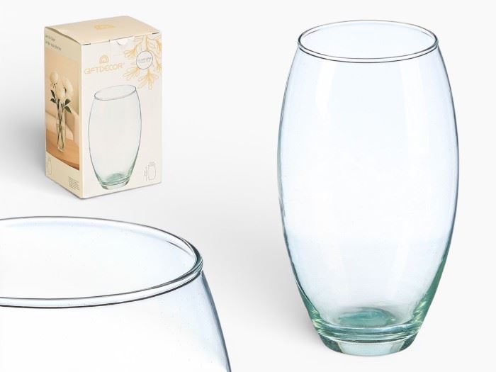 JARRA VIDRO  11,2 x 11,2 x 20,5 cm