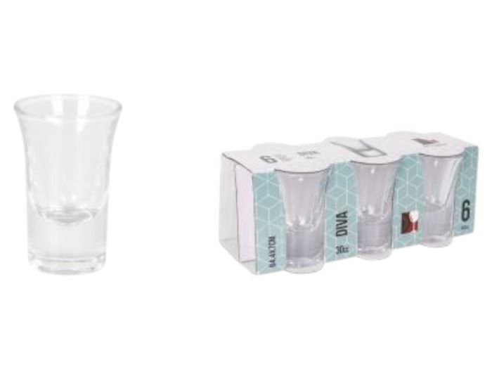 SET 6 COPOS CHUPITO 30CC DIVA  AG