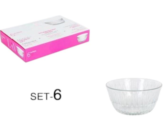 SET 6 TAÇAS 10CM-215CC ALINDA