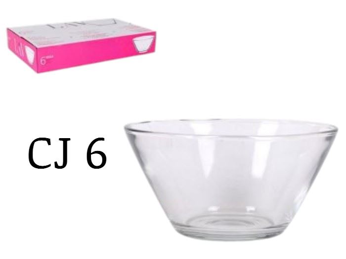 PACK 6 TAÇAS 12CM 345CC VEGA