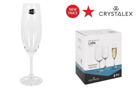 CONJ. 6  FLUTE BOHEMIA  LARA 220CL