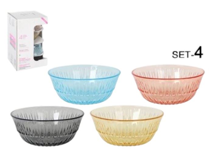 SET 4 TAÇAS 12.5CM-345CC ALINDA(ALN260PFT.61)