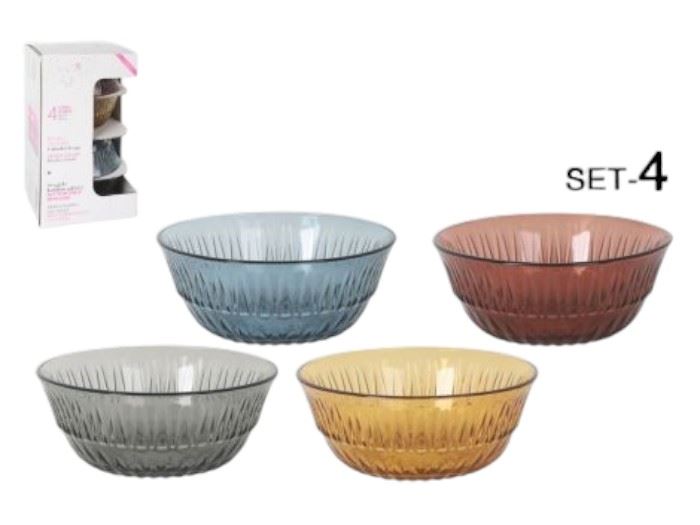 SET 4 TAÇAS 12.5CM-345CC ALINDA(ALN260PFT.61)
