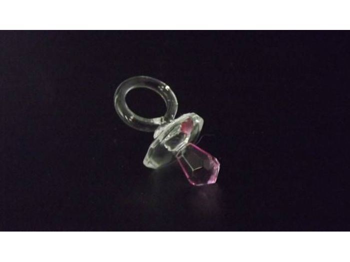 CHUPETA COR ROSA 2X5CM