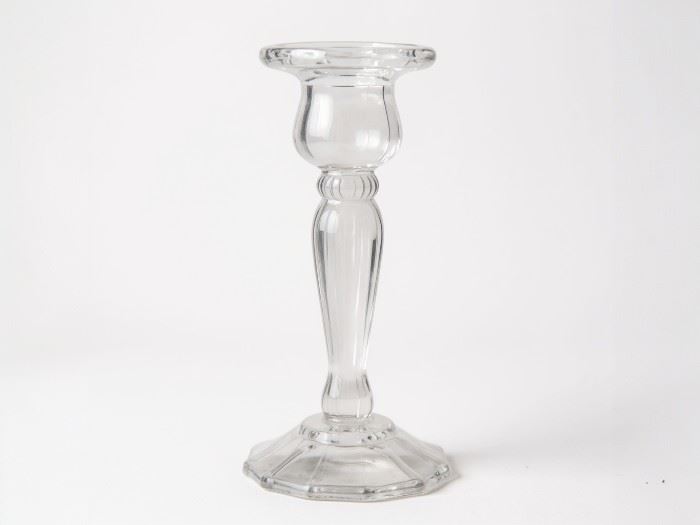 CASTIÇAL 1 VELA TRANSPARENTE 18CM